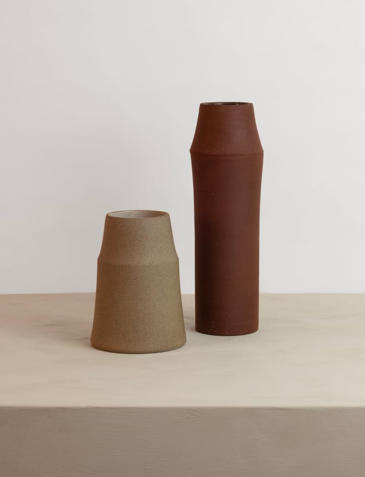 Clay 花瓶 32 cm, Terracotta Knabstrup Keramik