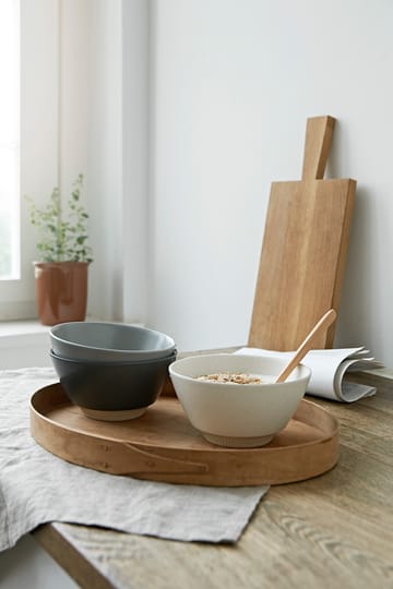 Colorit ボウル Ø14 cm - Dark grey - Knabstrup Keramik