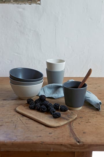 Colorit ボウル Ø14 cm - Dark grey - Knabstrup Keramik
