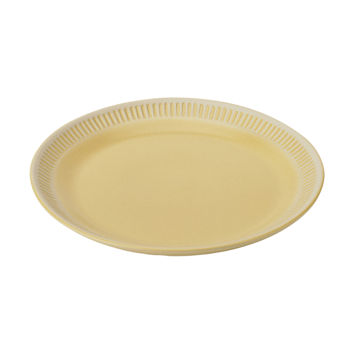 Colorit プレート Ø22 cm - Yellow - Knabstrup Keramik