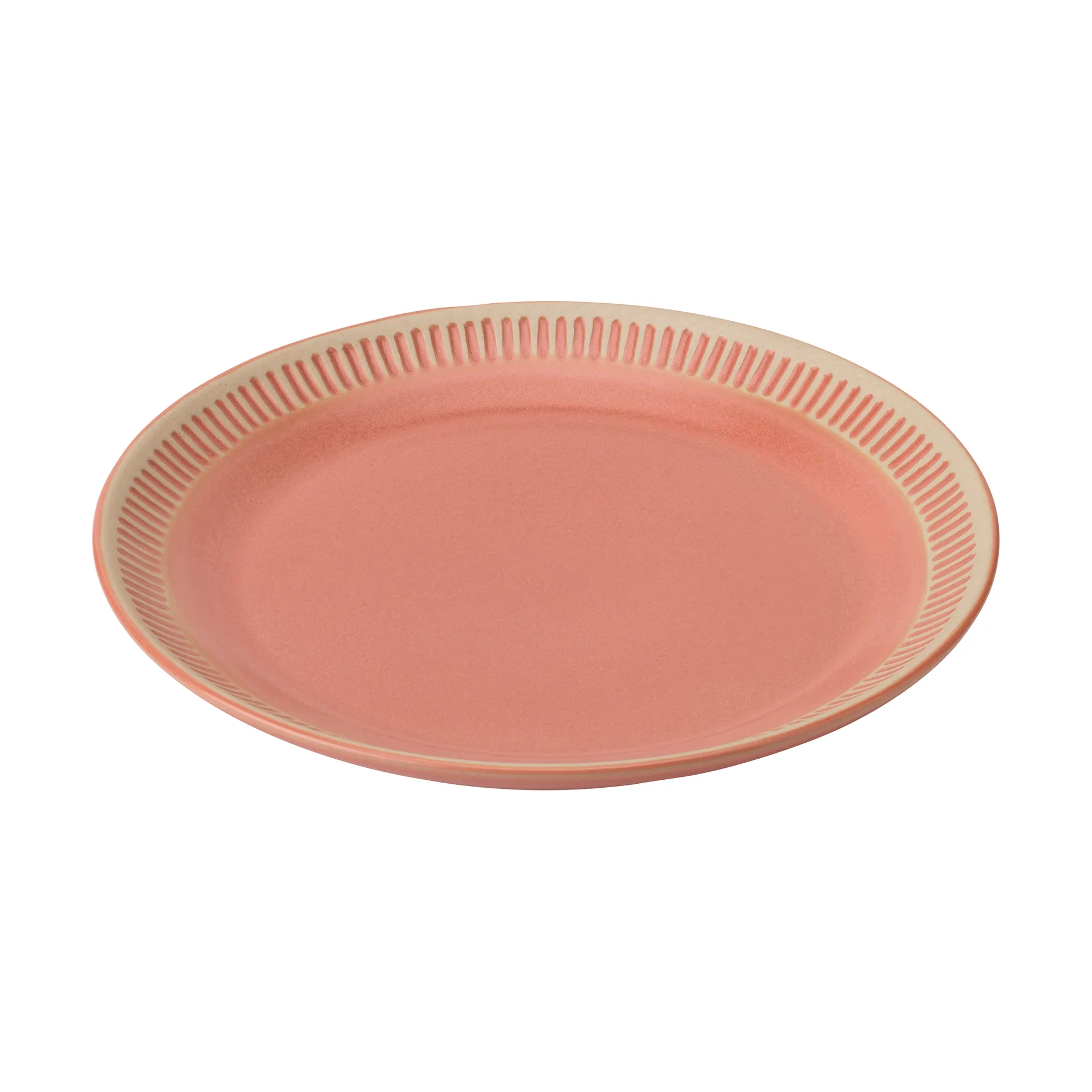 Colorit プレート Ø27 cm, Coral Knabstrup Keramik