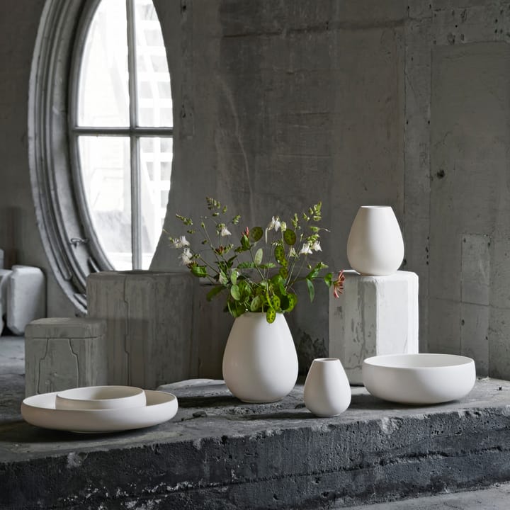 Earth 花瓶 14 cm, white Knabstrup Keramik