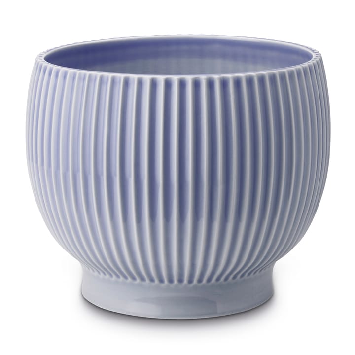 Knabstrup 植木鉢 フルート Ø16.5 cm - Lavender blue - Knabstrup Keramik