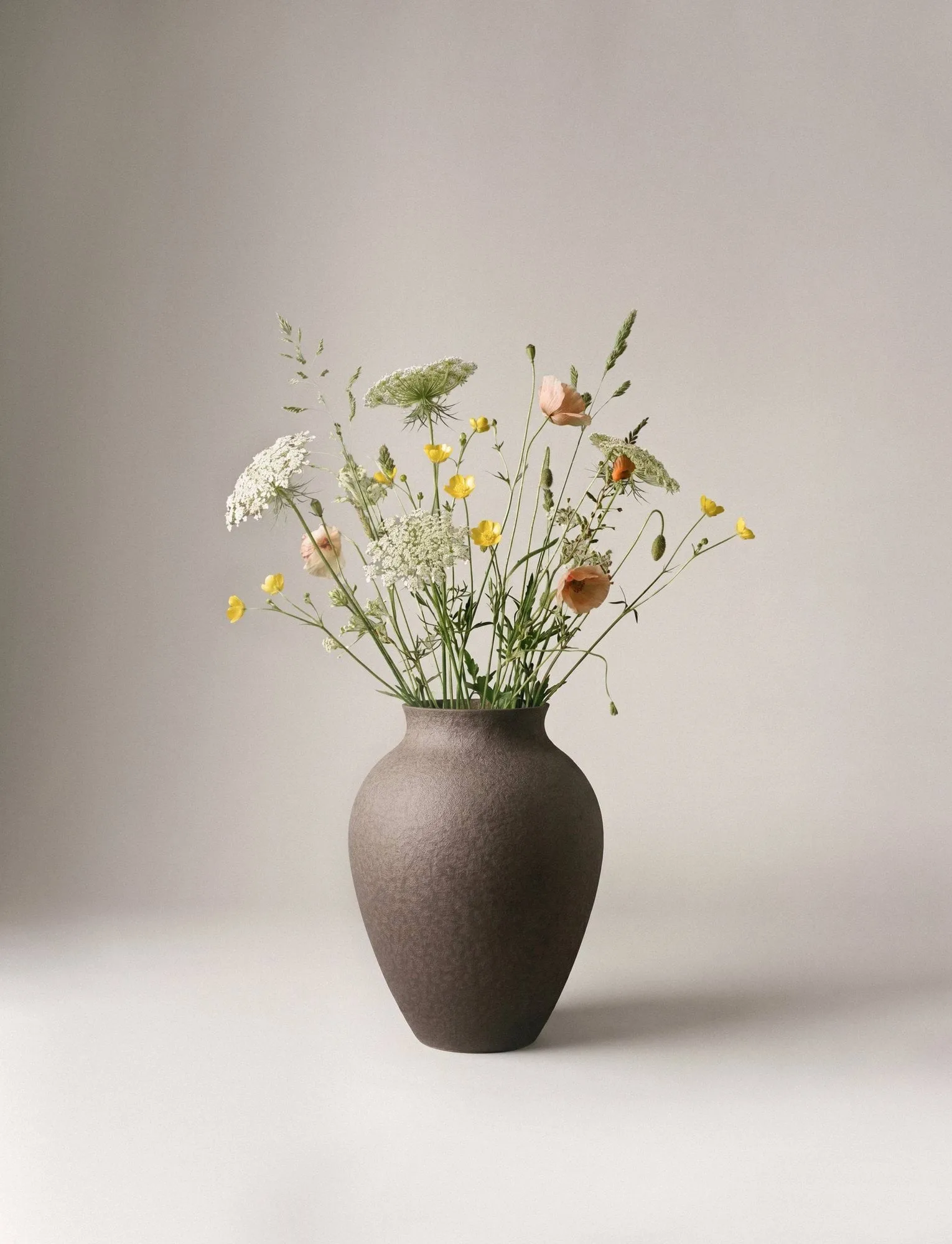 Knabstrup 花瓶 20 cm, Bark Knabstrup Keramik