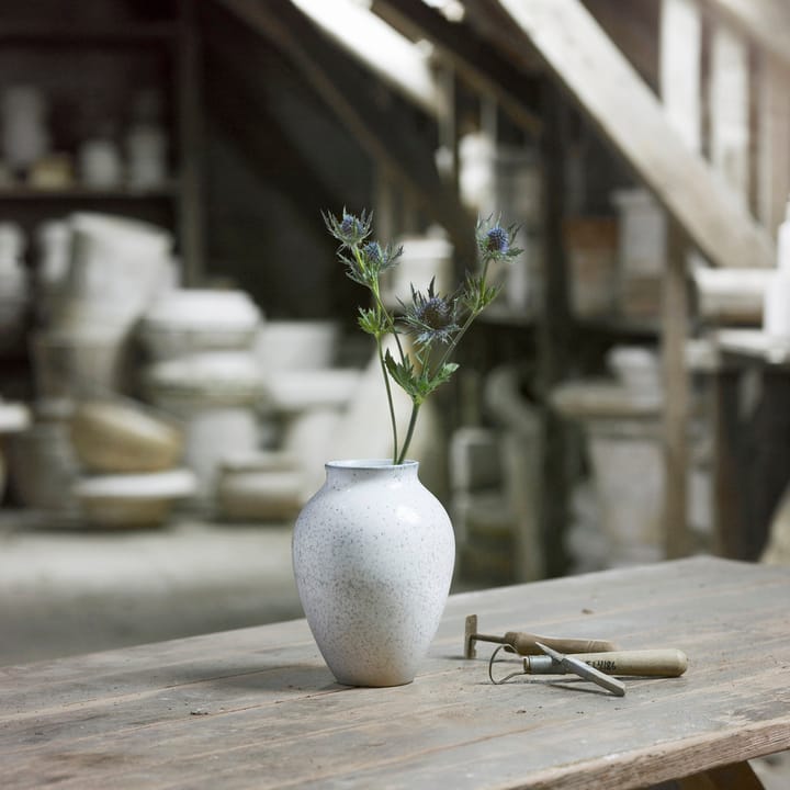 Knabstrup 花瓶 20 cm, white Knabstrup Keramik