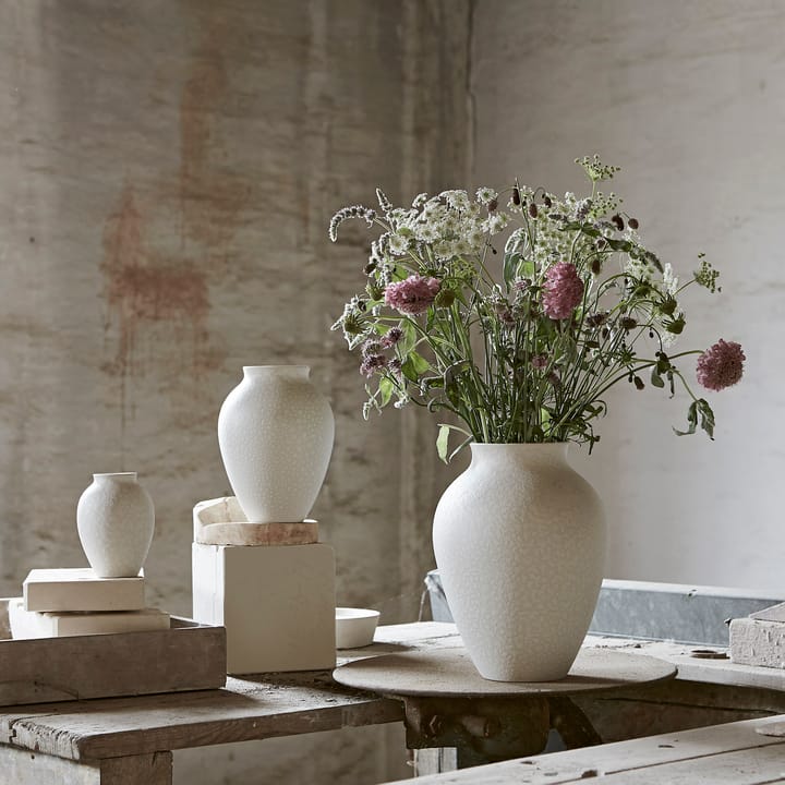 Knabstrup 花瓶 27 cm - white - Knabstrup Keramik