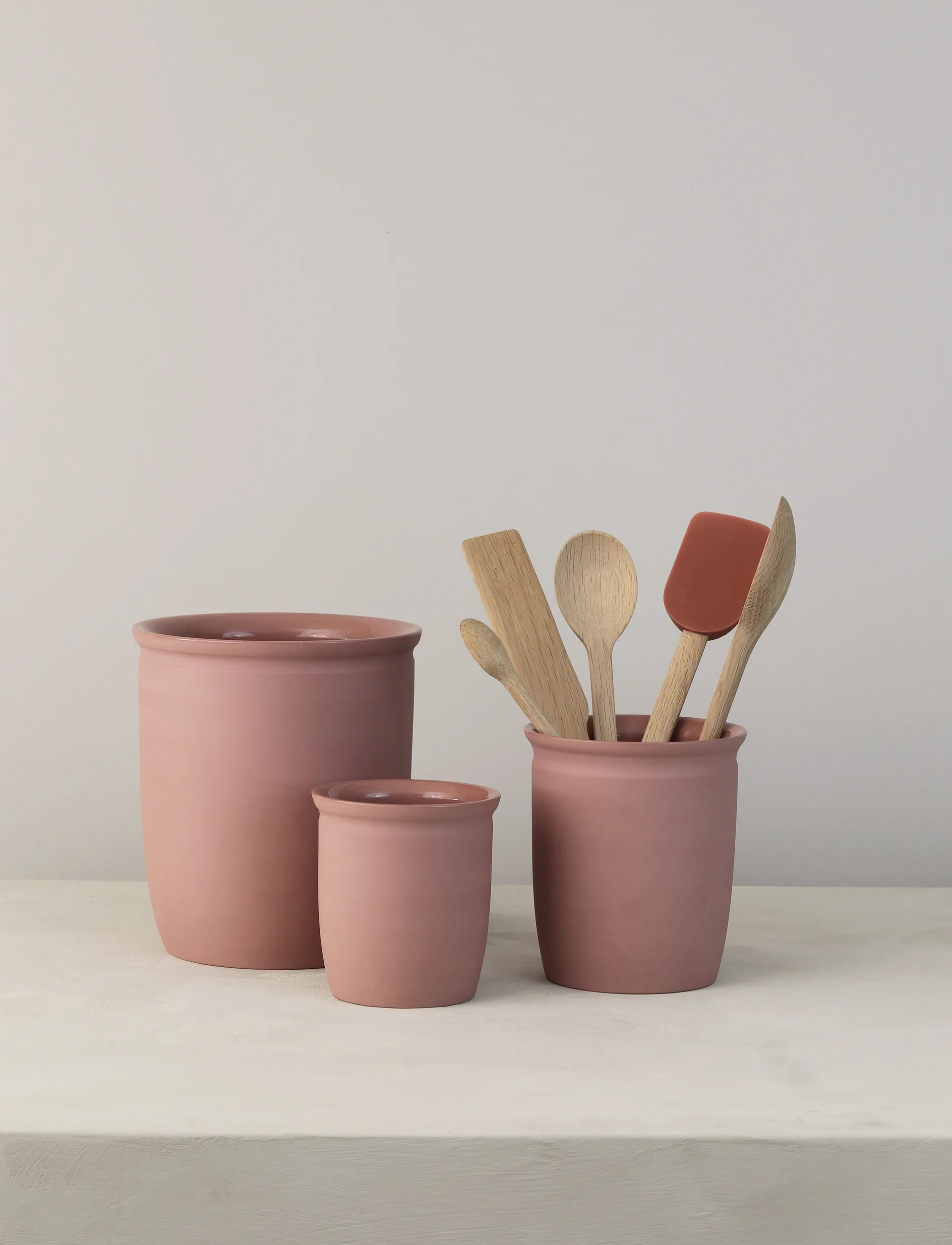 Knabstrup 保存ジャー, Dark rose, 0.5 L Knabstrup Keramik