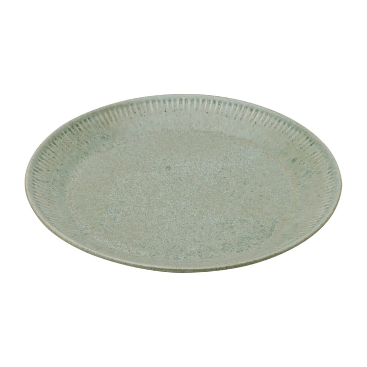 Knabstrup matプレート olivグリーン, 22 cm Knabstrup Keramik