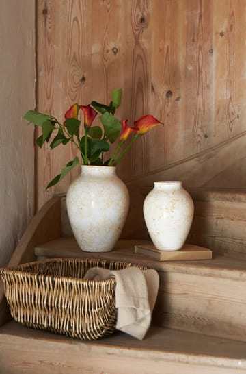 Knabstrup 花瓶 Natura 27 cm - White-light brown - Knabstrup Keramik