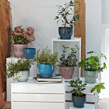 Knabstrup outdoor 植木鉢 Ø16.5 cm - soft mint - Knabstrup Keramik