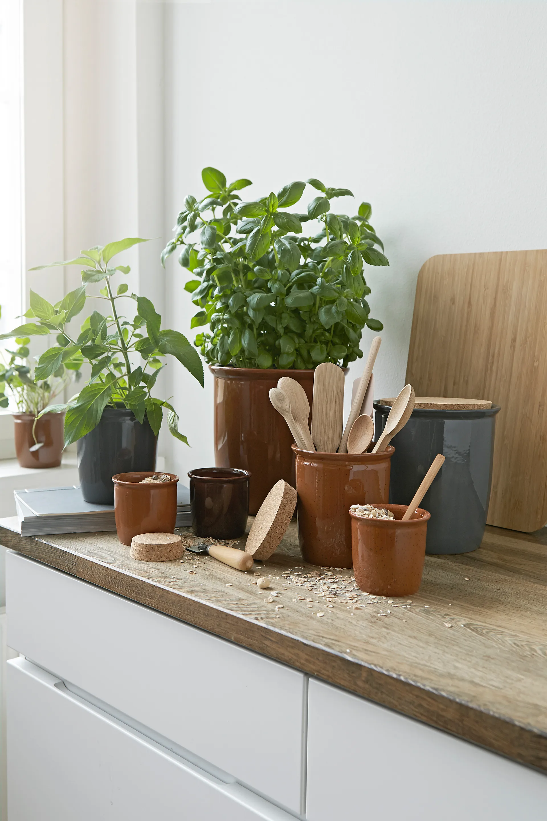 Pickle cork for ジャー 0.5 liter, Cork Knabstrup Keramik