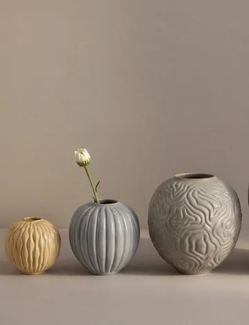Solum 花瓶 - Mist, 11 cm - Knabstrup Keramik