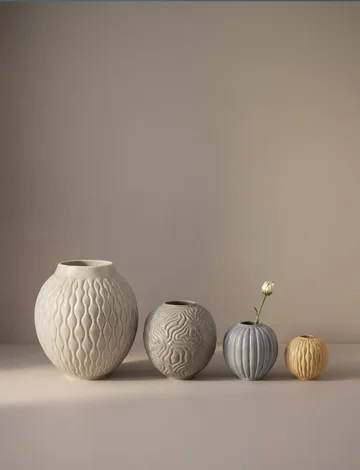 Solum 花瓶 - Ochre, 8.5 cm - Knabstrup Keramik