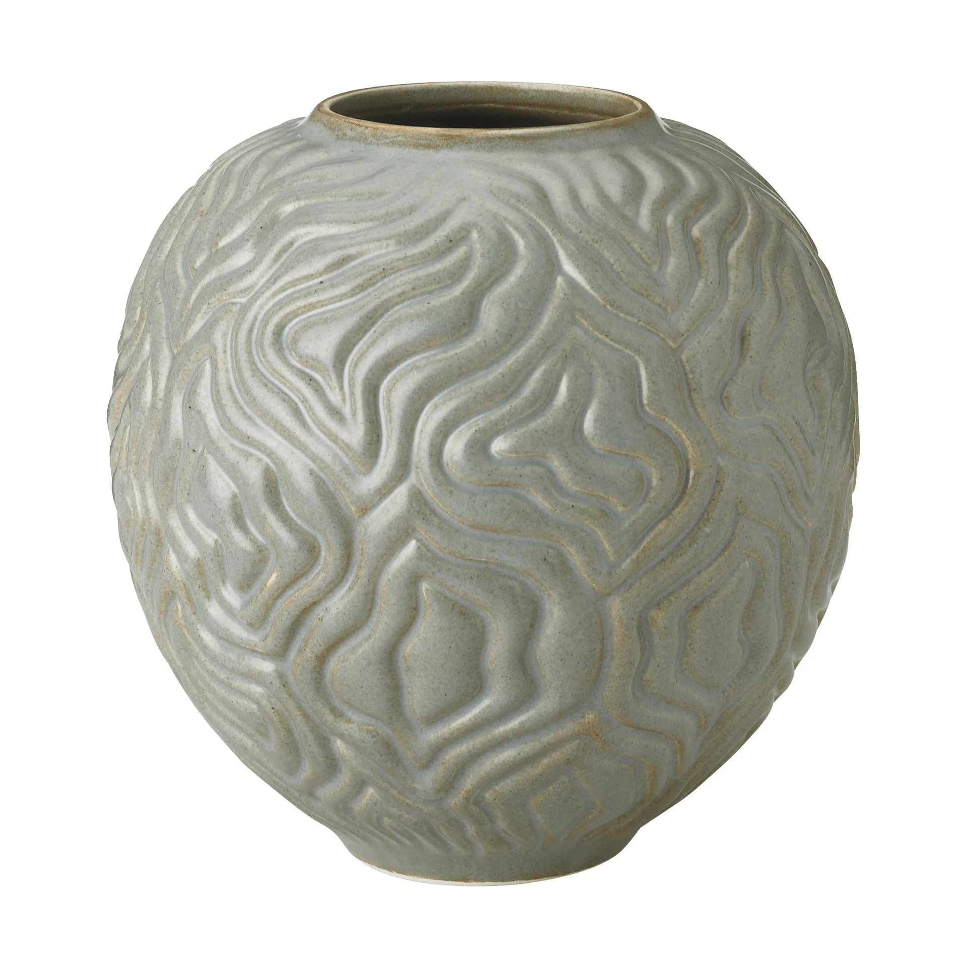 Solum 花瓶, Sage, 15 cm Knabstrup Keramik