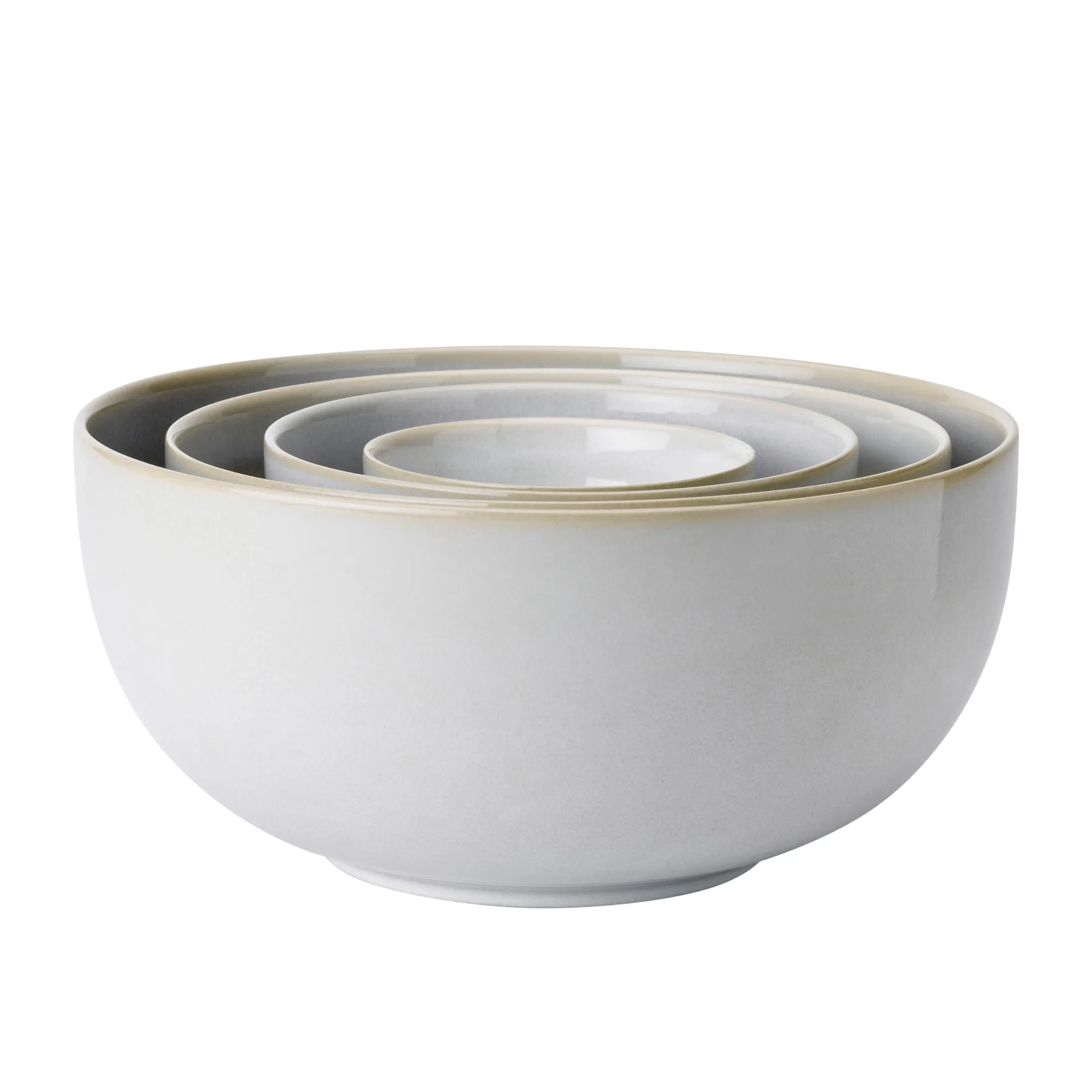 Tavola ボウルセット 4 ピース, White Knabstrup Keramik