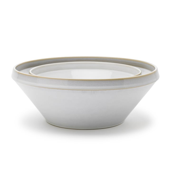 Tavola dough ボウル 2 ピース - White - Knabstrup Keramik
