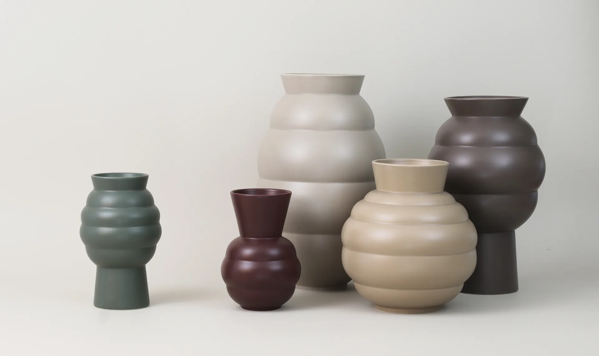 Tortus Archie ベース No.4 37 cm, Dark grey Knabstrup Keramik