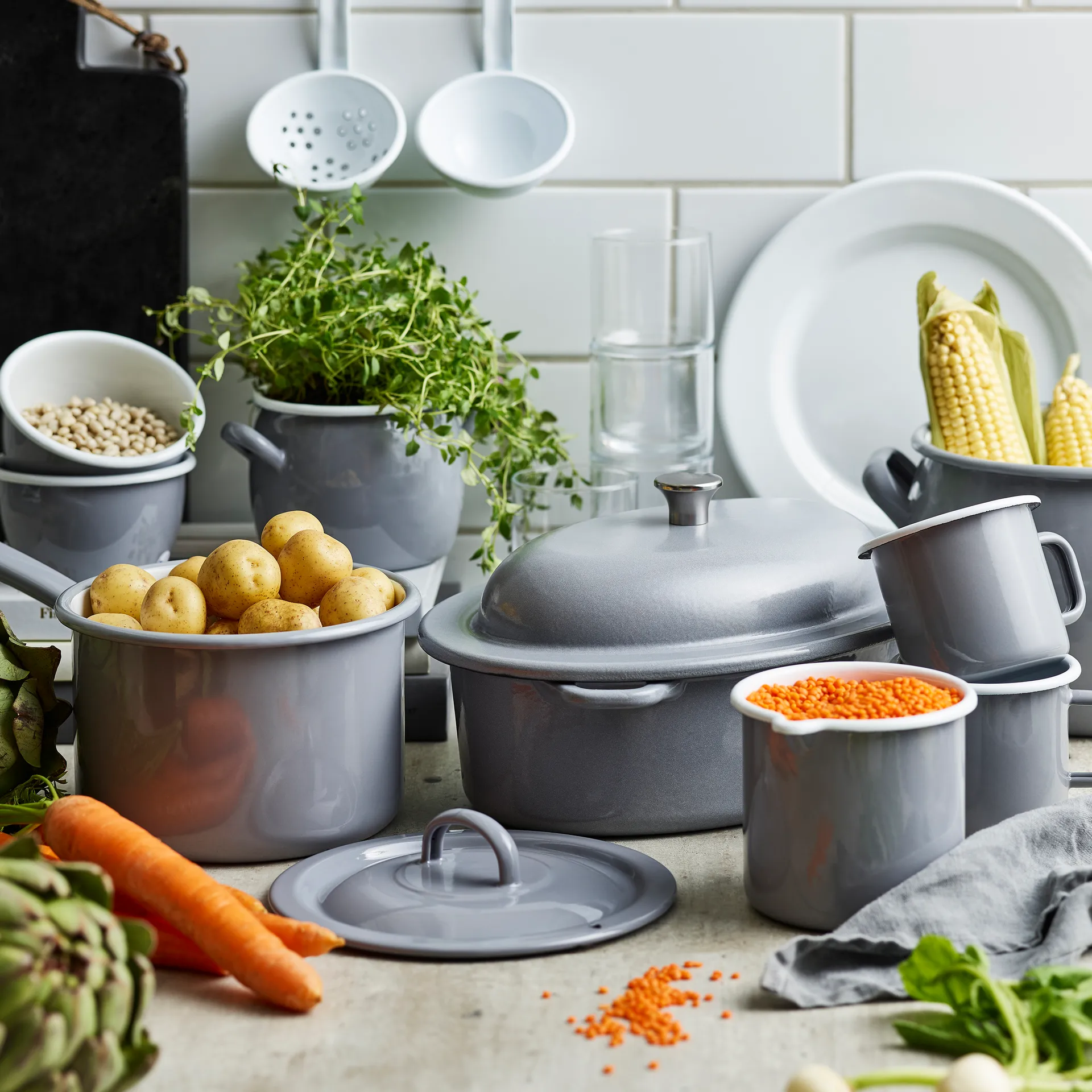 Kockums ソースパン ロングハンドル付き 2.3 l, Kockums Grey (grey) Kockums Jernverk | コクムス イェルンバーク