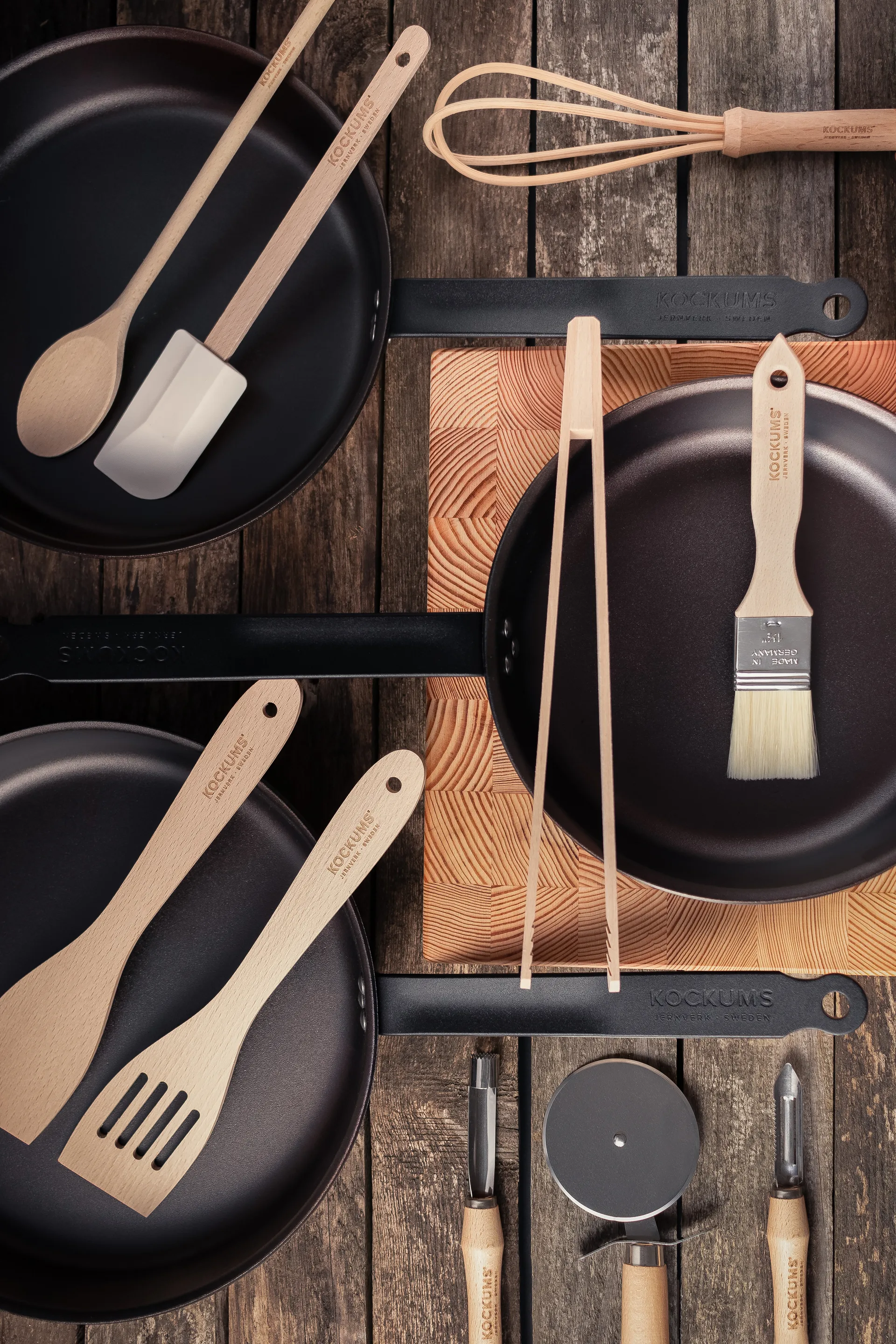 Kockums 木製 スプーン オーバル 30 cm, Beech Kockums Jernverk | コクムス イェルンバーク