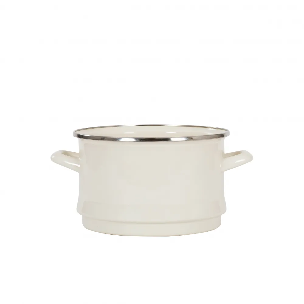 Kockums colander with Steam cooking function, Cream Lux (beige) Kockums Jernverk | コクムス イェルンバーク