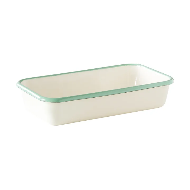 Kockums オーブンディッシュ - Cream Lux-Green, 23x13.5 cm - Kockums Jernverk | コクムス イェルンバーク