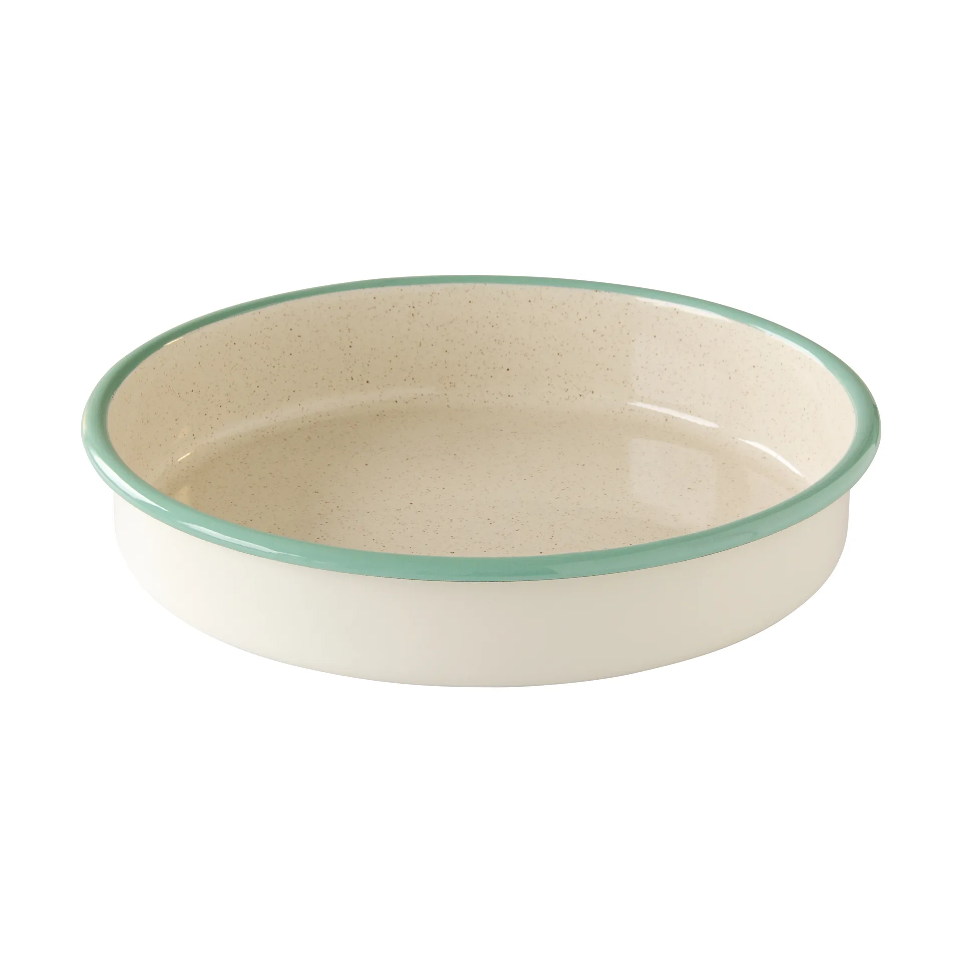 Kockums オーブンディッシュ, Cream Lux-Green, Round, Ø28 cm Kockums Jernverk | コクムス イェルンバーク