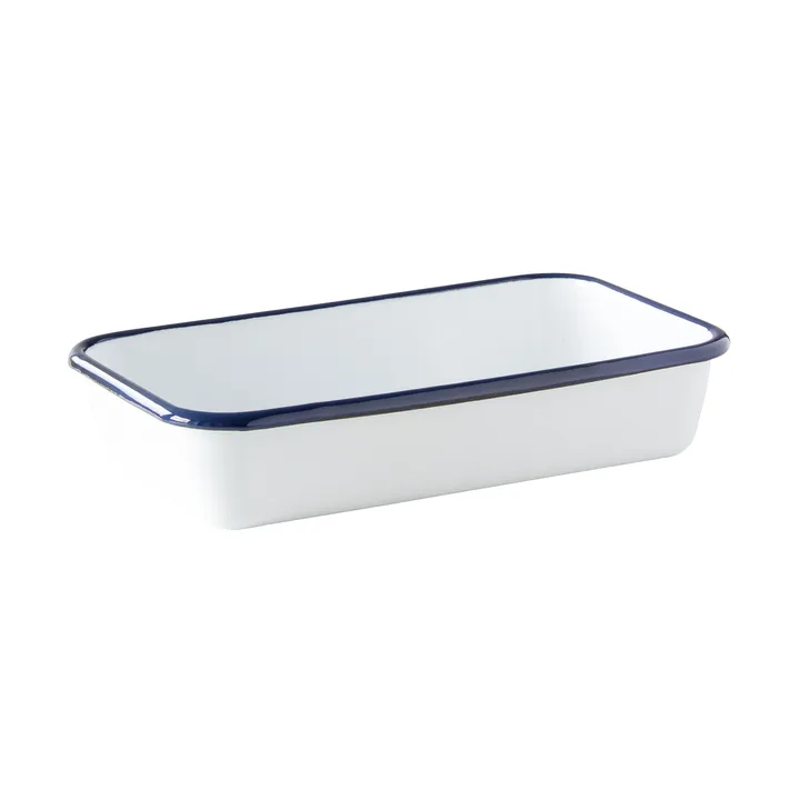 Kockums オーブンディッシュ - Kockums White-Blue, 23x13.5 cm - Kockums Jernverk | コクムス イェルンバーク