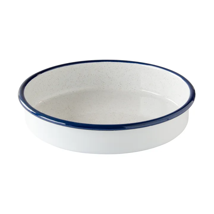 Kockums オーブンディッシュ - Kockums White-Blue, Round, Ø24 cm - Kockums Jernverk | コクムス イェルンバーク