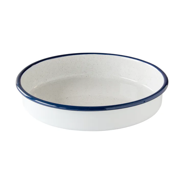 Kockums オーブンディッシュ - Kockums White-Blue, Round, Ø28 cm - Kockums Jernverk | コクムス イェルンバーク