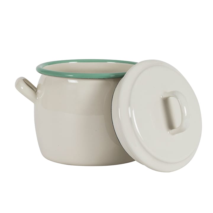Kockums kokkärl 蓋付き 0.7 l, Cream Lux Kockums Jernverk | コクムス イェルンバーク