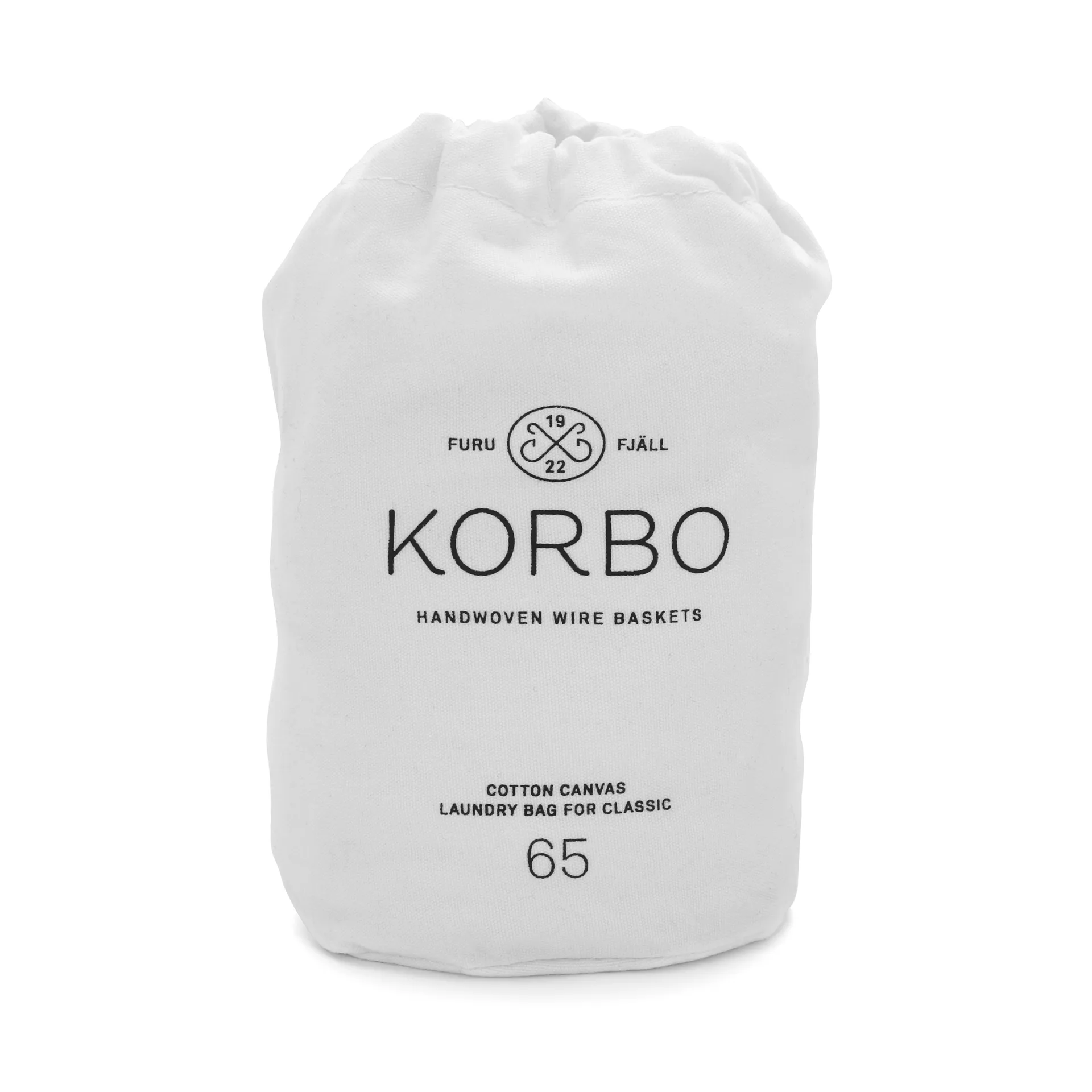 Korbo ランドリーバッグ, white 65 liters KORBO | コルボ