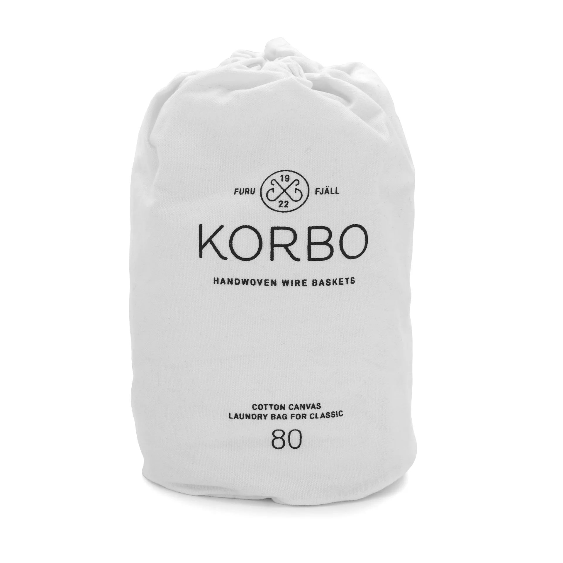 Korbo ランドリーバッグ, white 80 liters KORBO | コルボ