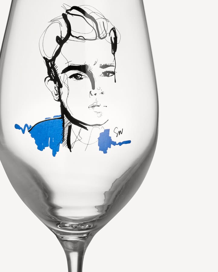 All about you ビールグラス 40 cl 2本セット, Celebrate him Kosta Boda | コスタボダ