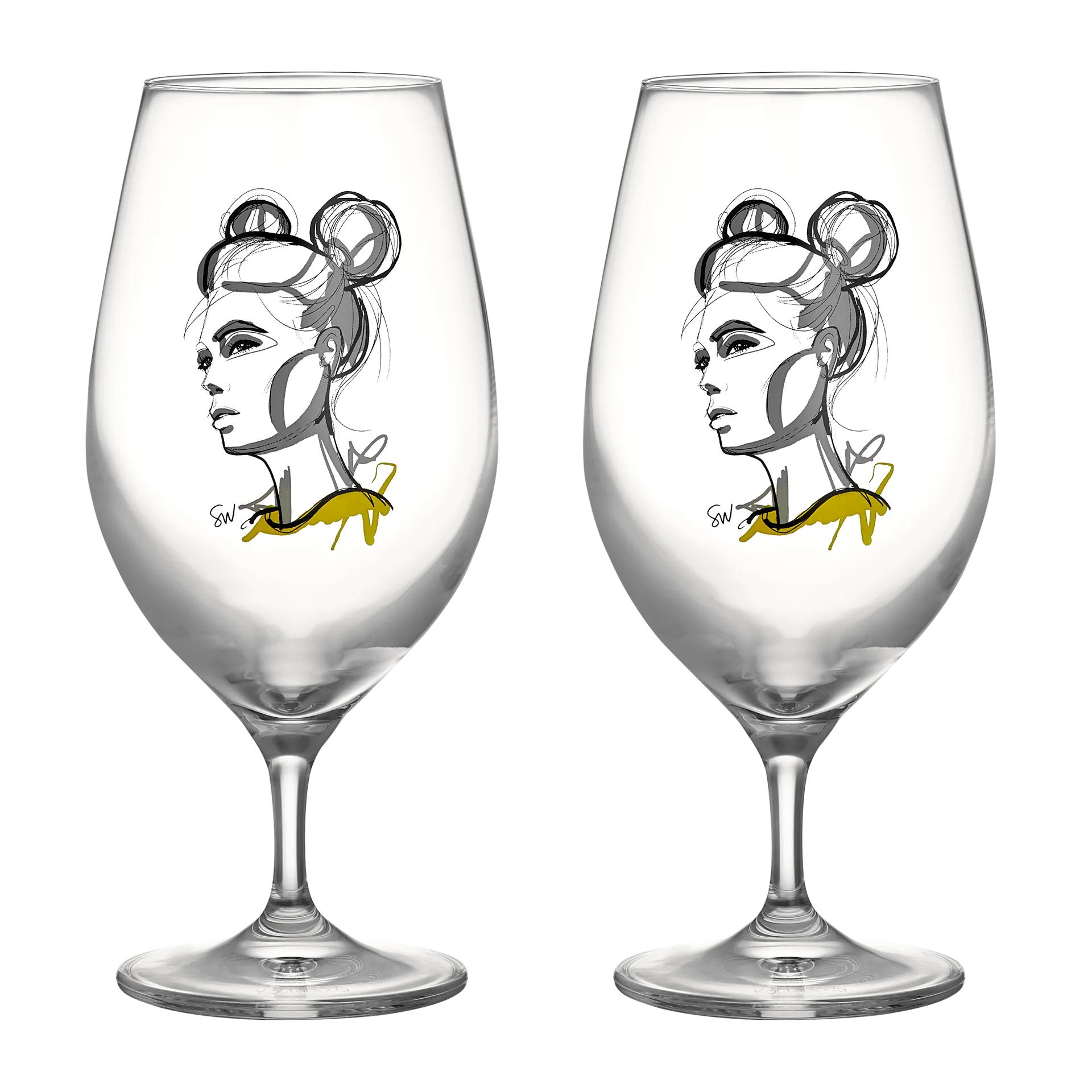 All about you ビアグラス 40 cl 2パック, Cheers to you Kosta Boda | コスタボダ