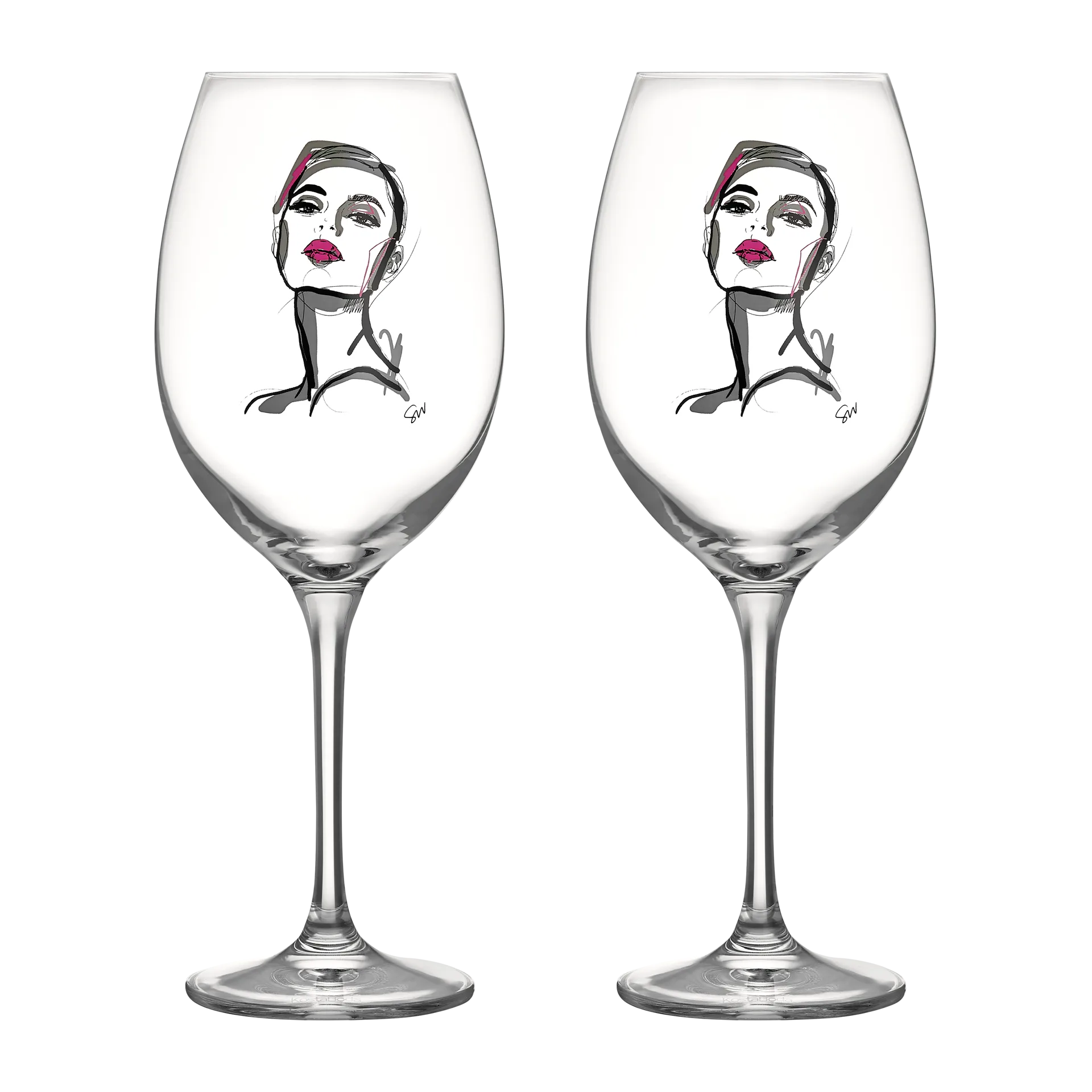 All about you ワイングラス 52 cl 2パック, Hold you Kosta Boda | コスタボダ