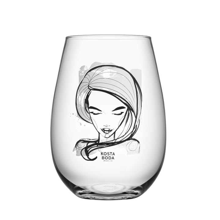 All about you グラス 57 cl 2パック, need you (white) Kosta Boda | コスタボダ