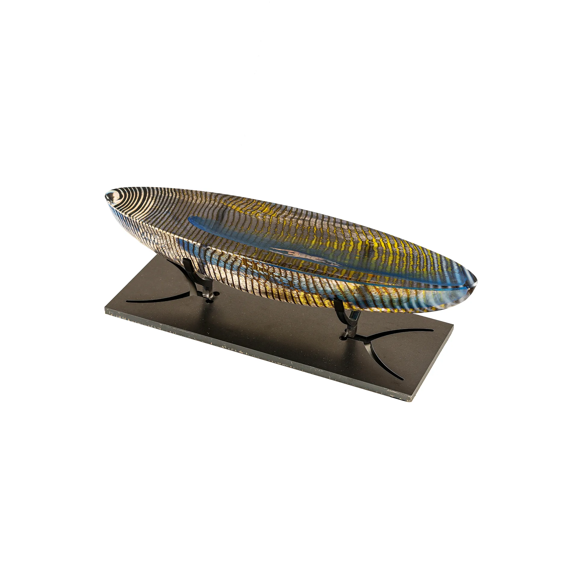 BV Caspar Boat ガラス スカルプチャー, clear Kosta Boda | コスタボダ