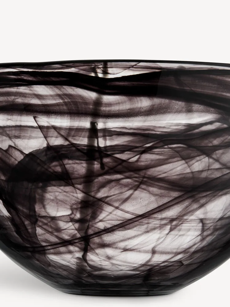 Contrast ボウル 350 mm, Black-black Kosta Boda | コスタボダ