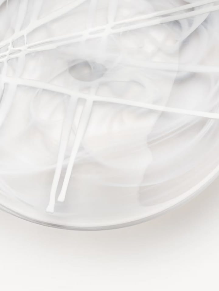 Contrast ソーサー 380 mm, White-white Kosta Boda | コスタボダ