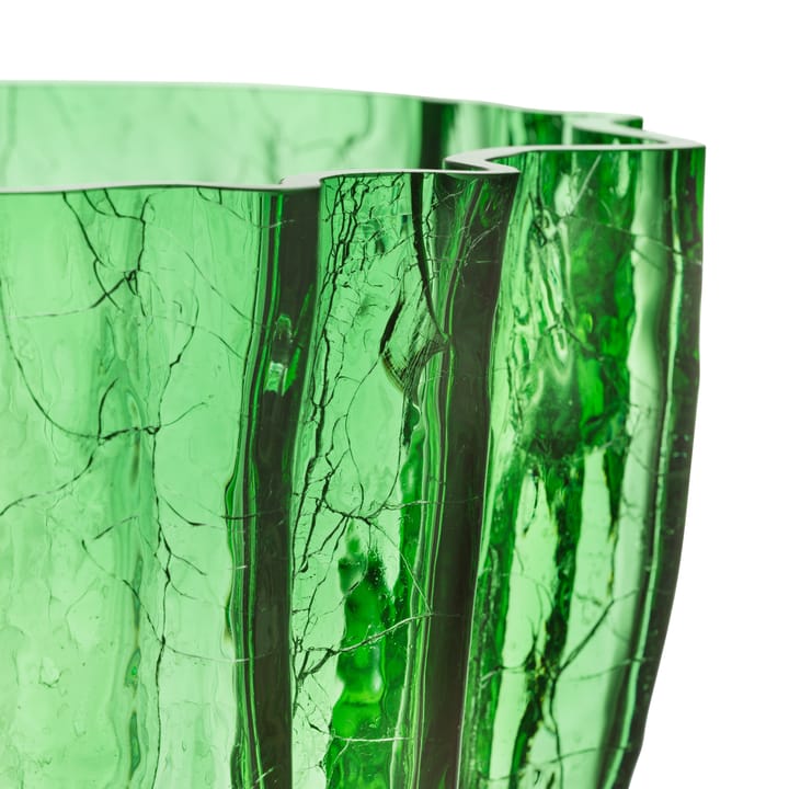 Crackle 花瓶 175 mm - Green - Kosta Boda | コスタボダ
