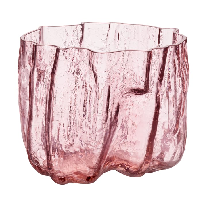 Crackle 花瓶 175 mm - Pink - Kosta Boda | �コスタボダ