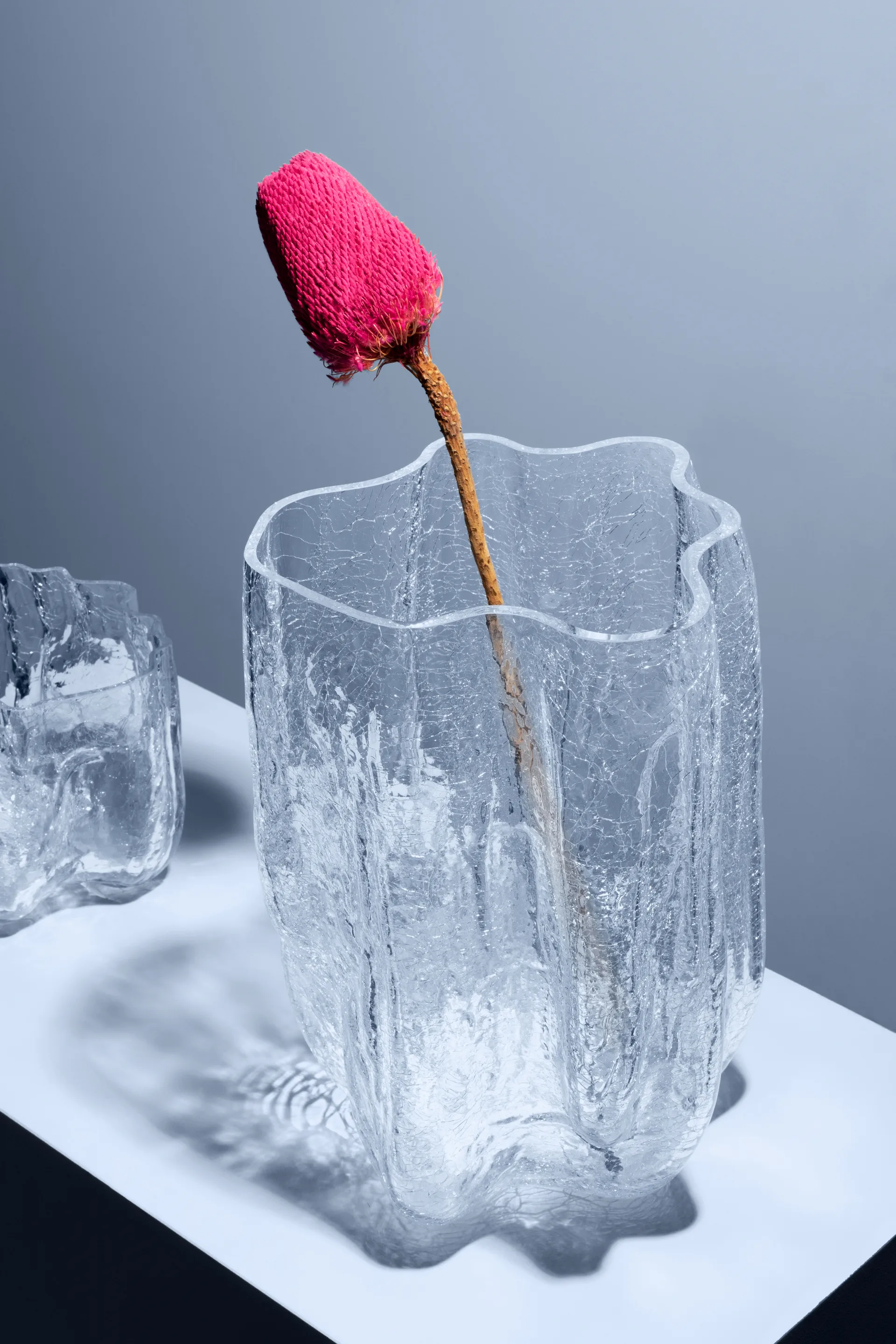 Crackle 花瓶 37 cm, Clear Kosta Boda | コスタボダ