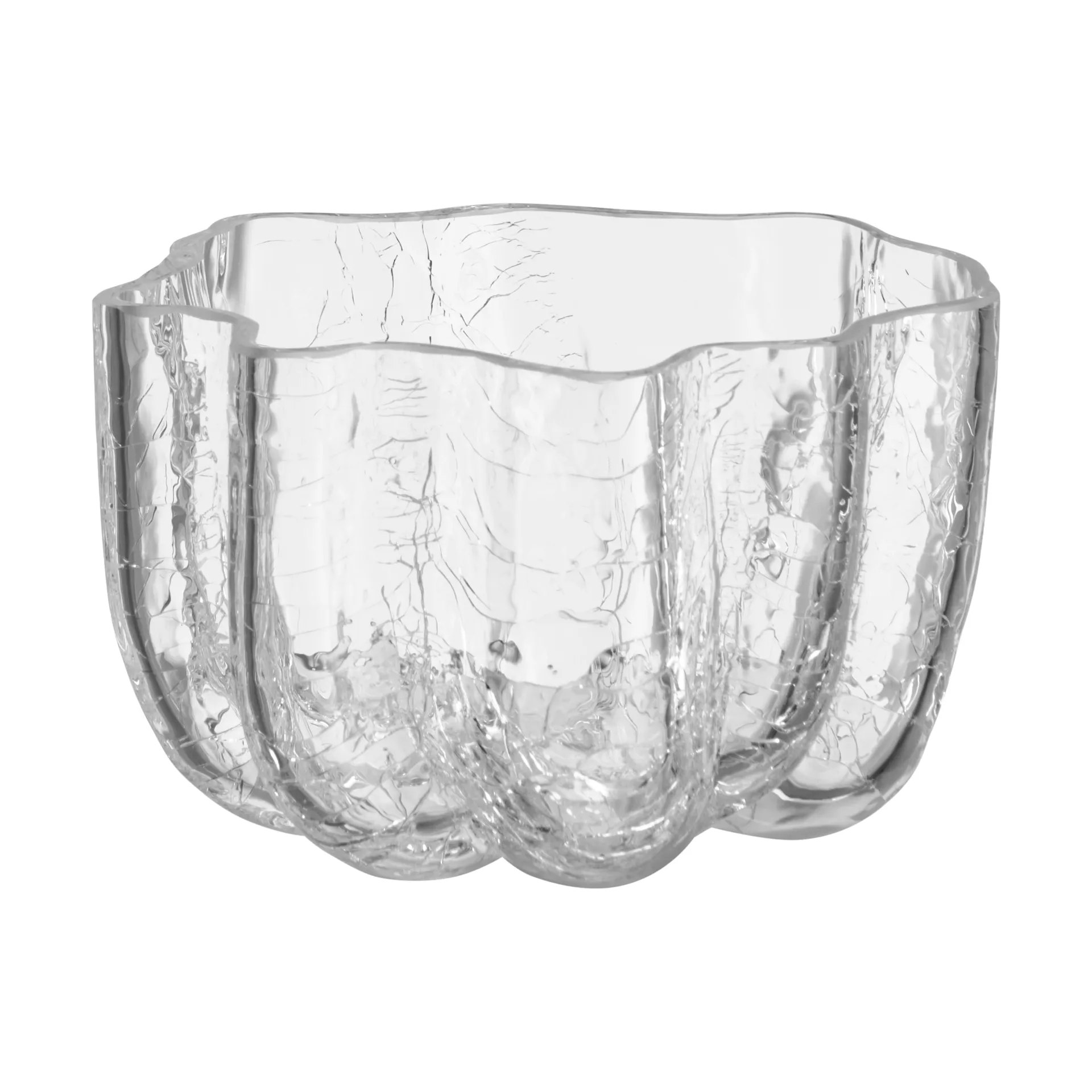 Crackle キャンドルホルダー 5,8 cm, Clear Kosta Boda | コスタボダ