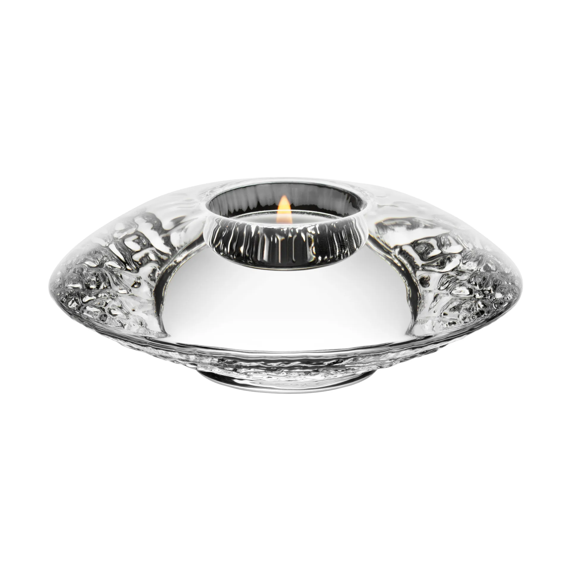 Discus votive キャンドルホルダー 140 mm, Clear Kosta Boda | コスタボダ