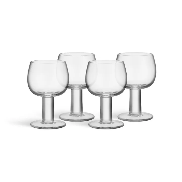 Father’s glass - Clear, 4-pack - Kosta Boda | コスタボダ