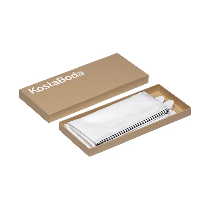 Kosta Boda ガラスケアセット ボックス - White, large - Kosta Boda | コスタボダ