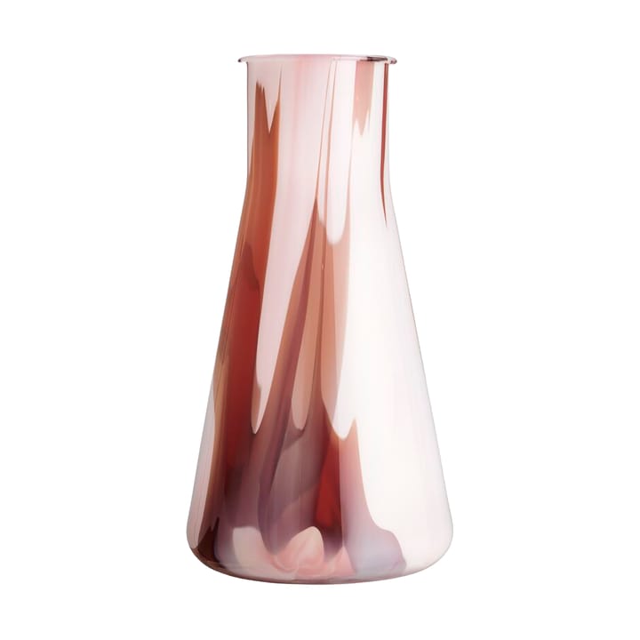 Lab Erlenmeyer 花瓶 30.5 cm - Red-white-pink - Kosta Boda | コスタボダ