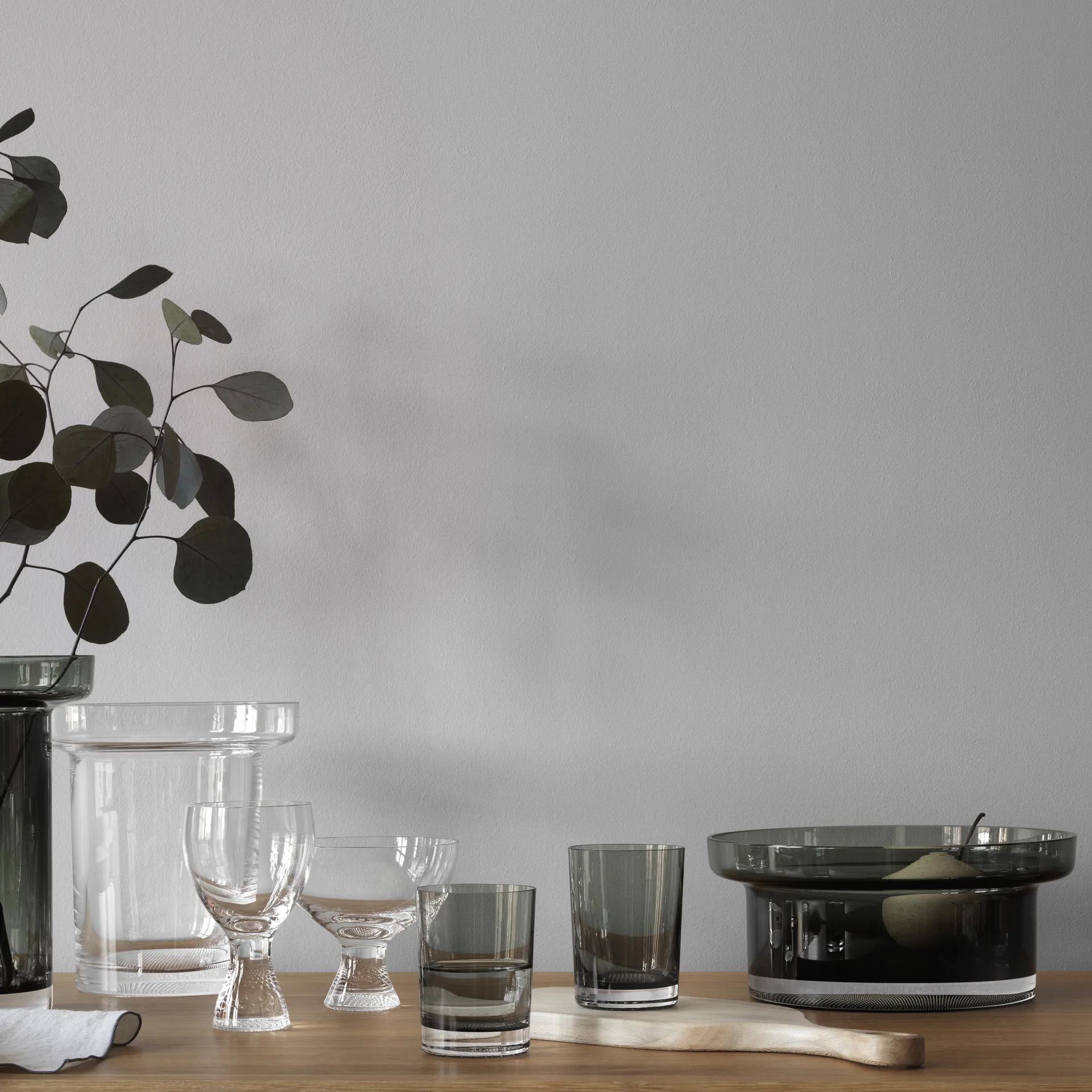 Limelight グラス 22 cl 2パック, Grey Kosta Boda | コスタボダ