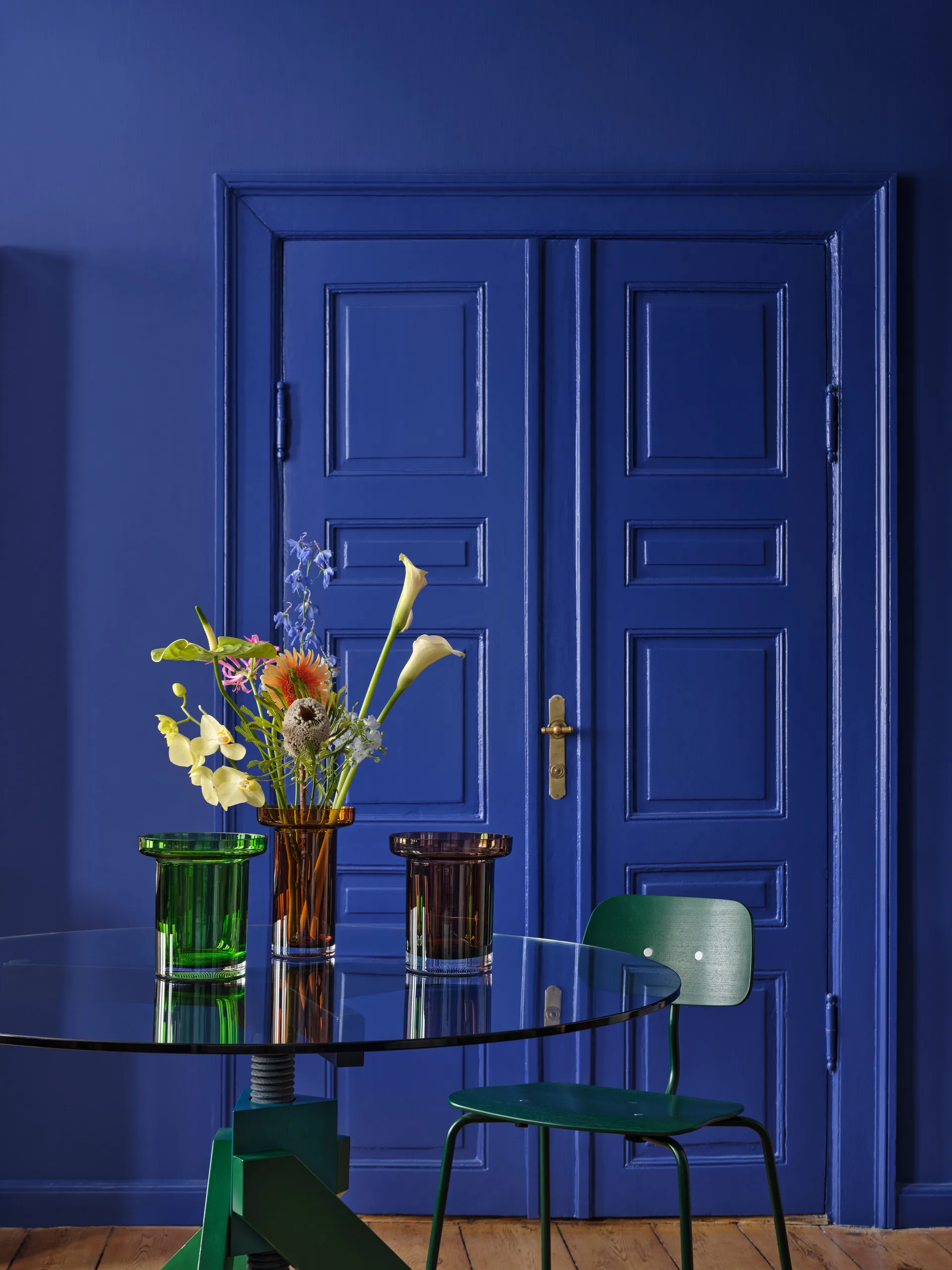 Limelight Tulip 花瓶 19.5 cm, Caramel Kosta Boda | コスタボダ