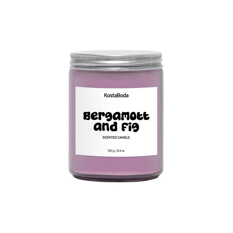 Mind センティッドキャンドル, Bergamott & Fig, 550 g Kosta Boda | コスタボダ